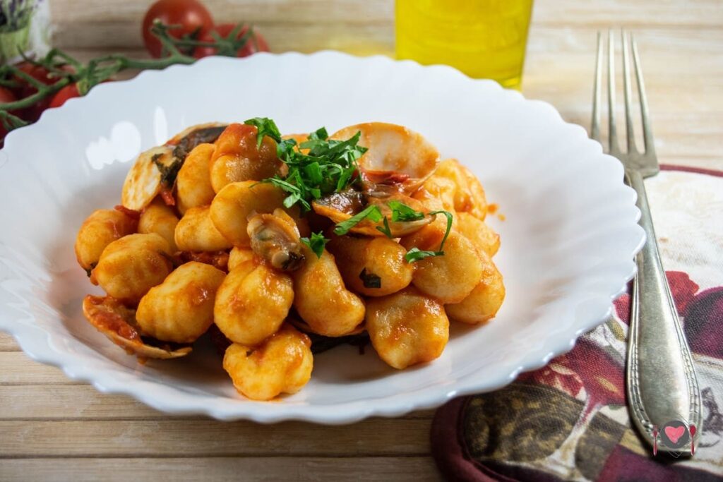 Gnocchi Alle Vongole ( Ricetta Semplice )