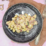 Gnocchi con gorgonzola e speck ( pronti in 20 minuti )