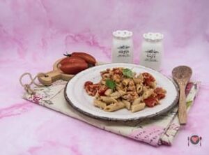 Pasta melanzane e tonno ( in 40 minuti ) La foto raffigurante la ricetta della pasta melanzane e tonno