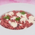 Risotto alla barbabietola ( pronto in 30 minuti )
