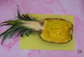 Macedonia di ananas ( la prepari in 10 minuti )