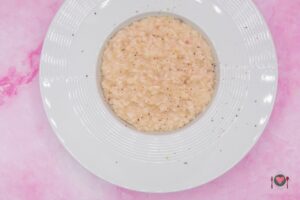 Home page La foto raffigurante il risotto allo champagne