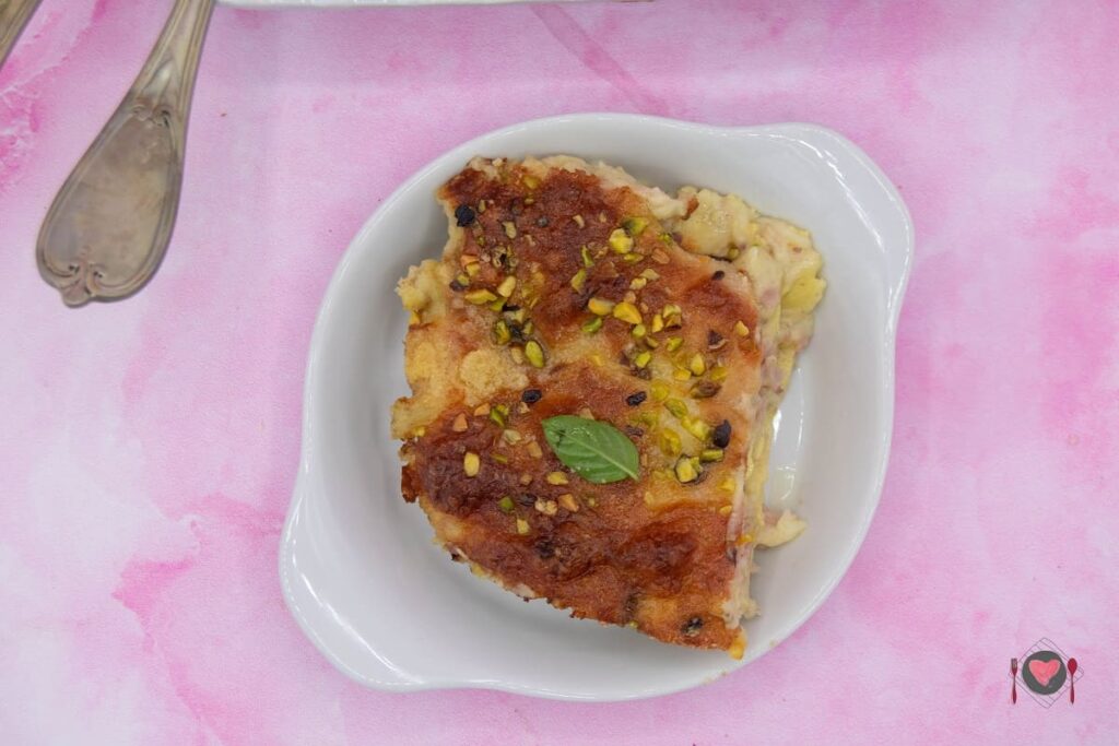 Lasagne mortadella e pistacchio ( con 13 foto passo passo ) La foto raffigurante le nostre deliziose lasagne mortadella e pistacchio