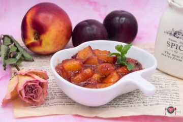 La foto raffigurante la frutta caramellata