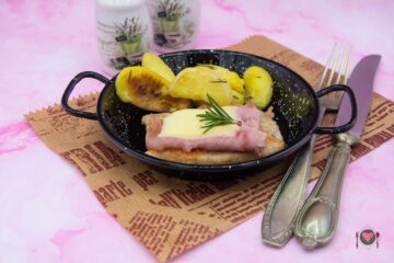 La foto raffigurante le scaloppine alla valdostana