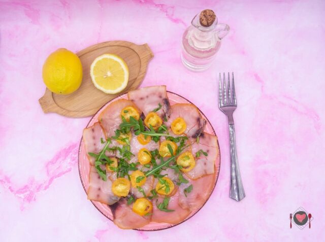 Carpaccio Di Pesce Spada ( Pronto In 10 Minuti )