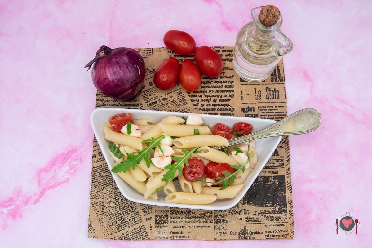 Pasta Fredda Pomodoro E Mozzarella ( In 25 Minuti )
