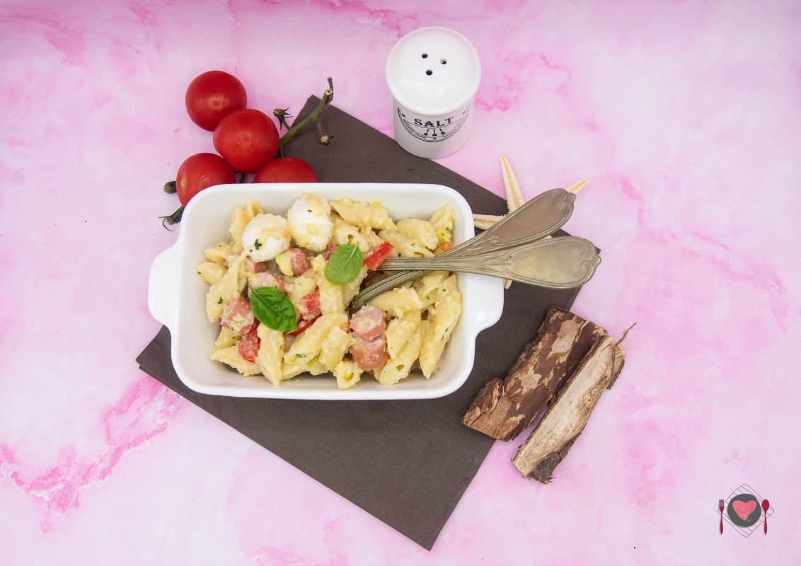 Pasta Fredda Con Zucchine E Pomodorini ( In 35 Minuti )