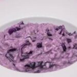 Risotto con cappuccio viola ( pronto in 30 minuti ) Risotto con cappuccio viola ( pronto in 30 minuti )