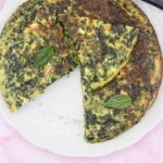 Frittata spinaci e feta ( in 35 minuti )