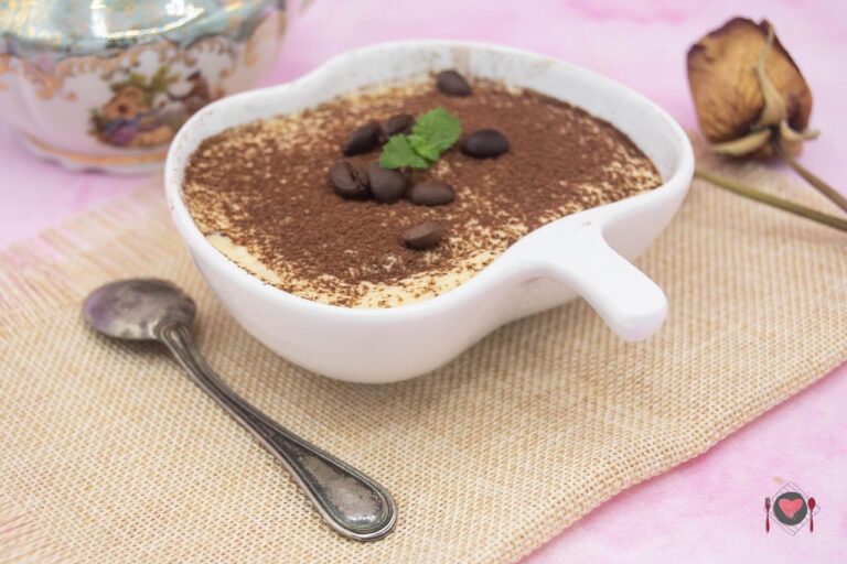 La foto raffigurante la mousse allo zabaione